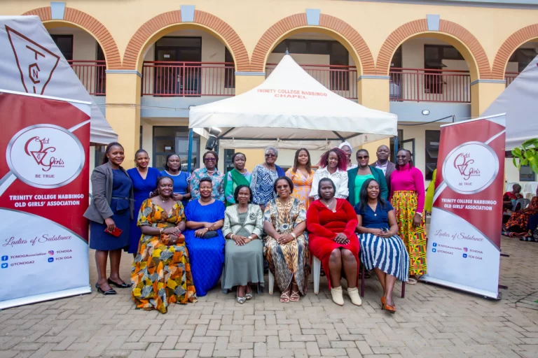 TRICONA old girls with students on International Women's Day 2026