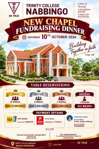 Trinity College Nabbingo is preparing to host a fundraising dinner to support the construction of a new chapel at the College.